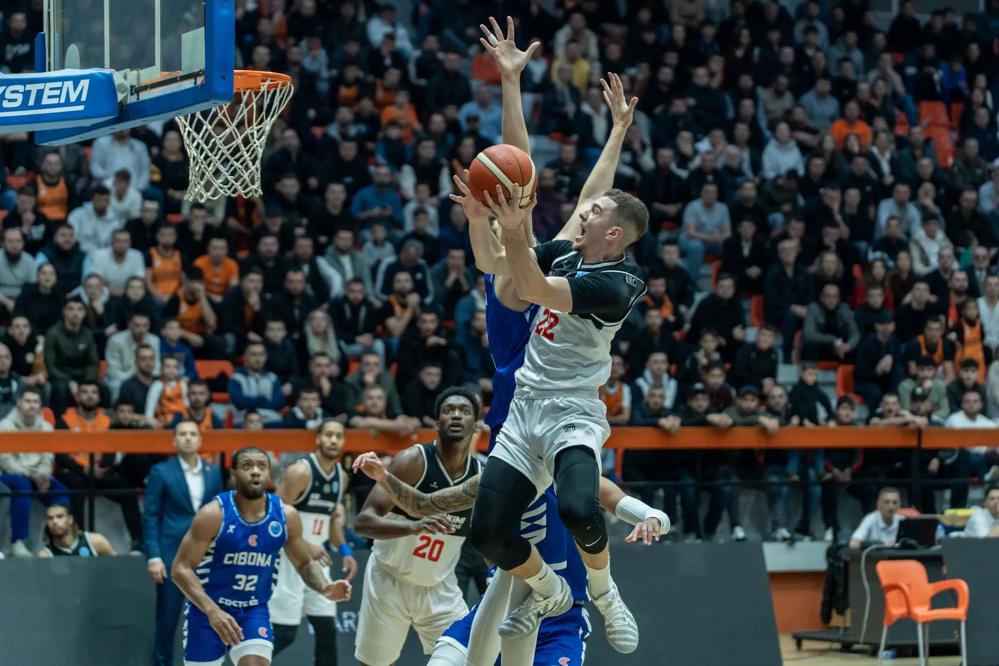 Bashkimi me fitore të madhe, ia shkakton humbjen e parë Cibonës në FIBA Europe Cup
