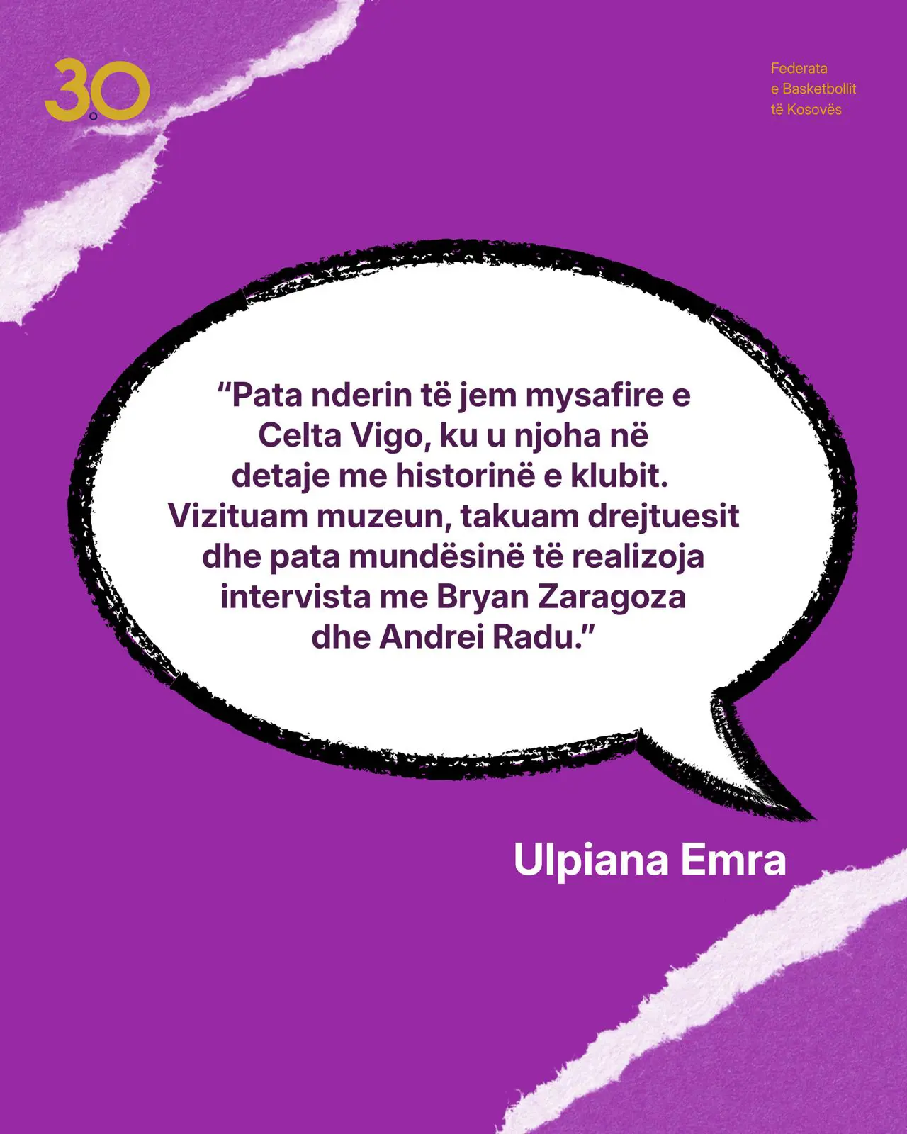 Ulpiana Emra, ish-basketbolliste dhe gazetare sportive, pjesë e La Liga Experience 2025
