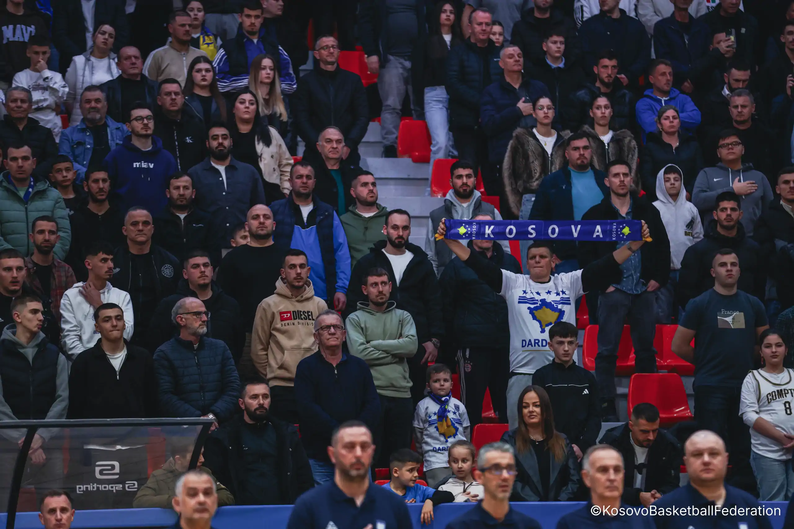 Pamje nga ndeshja Kosova-Sllovakia