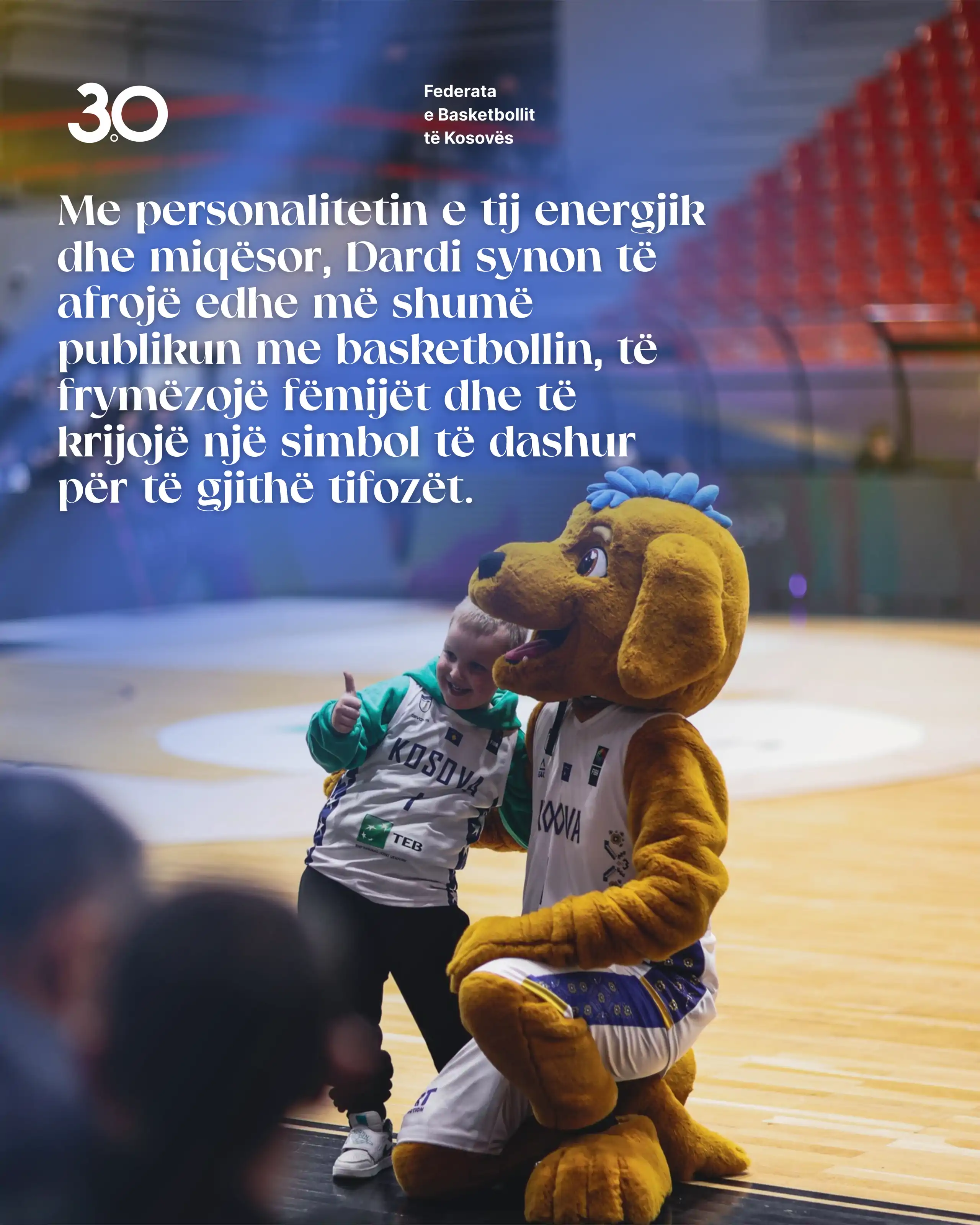 Prezantohet Maskota Dardi 