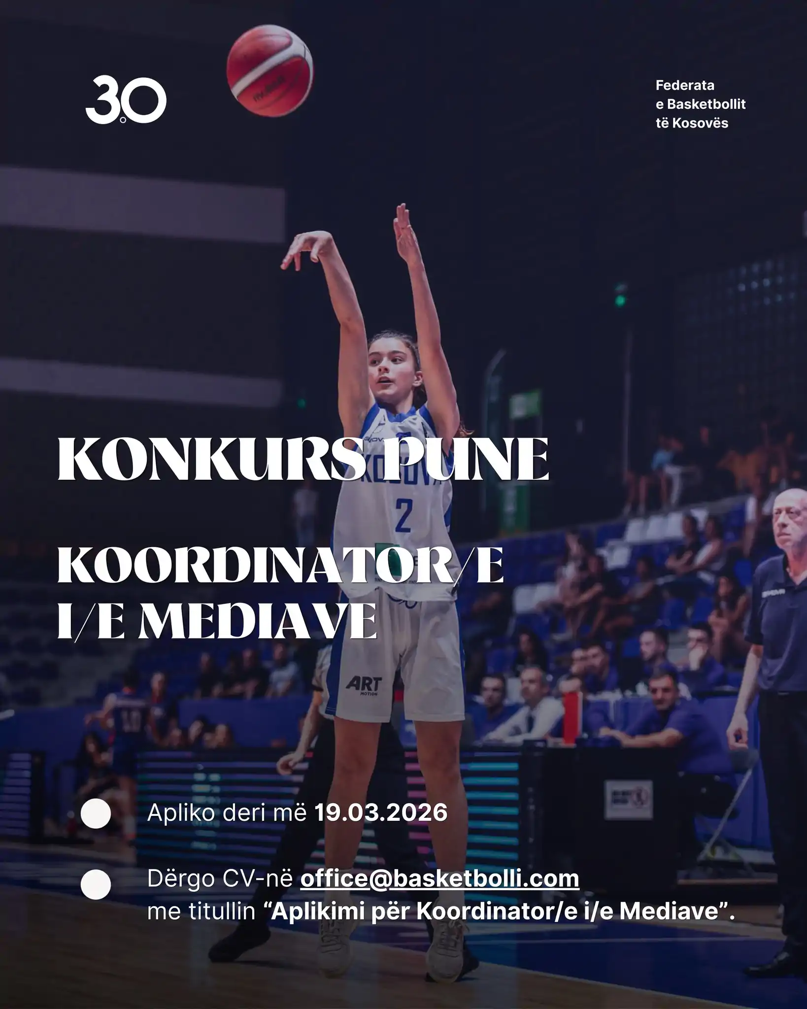 THIRRJE PËR APLIKIM – KOORDINATOR/E I/E MEDIAVE