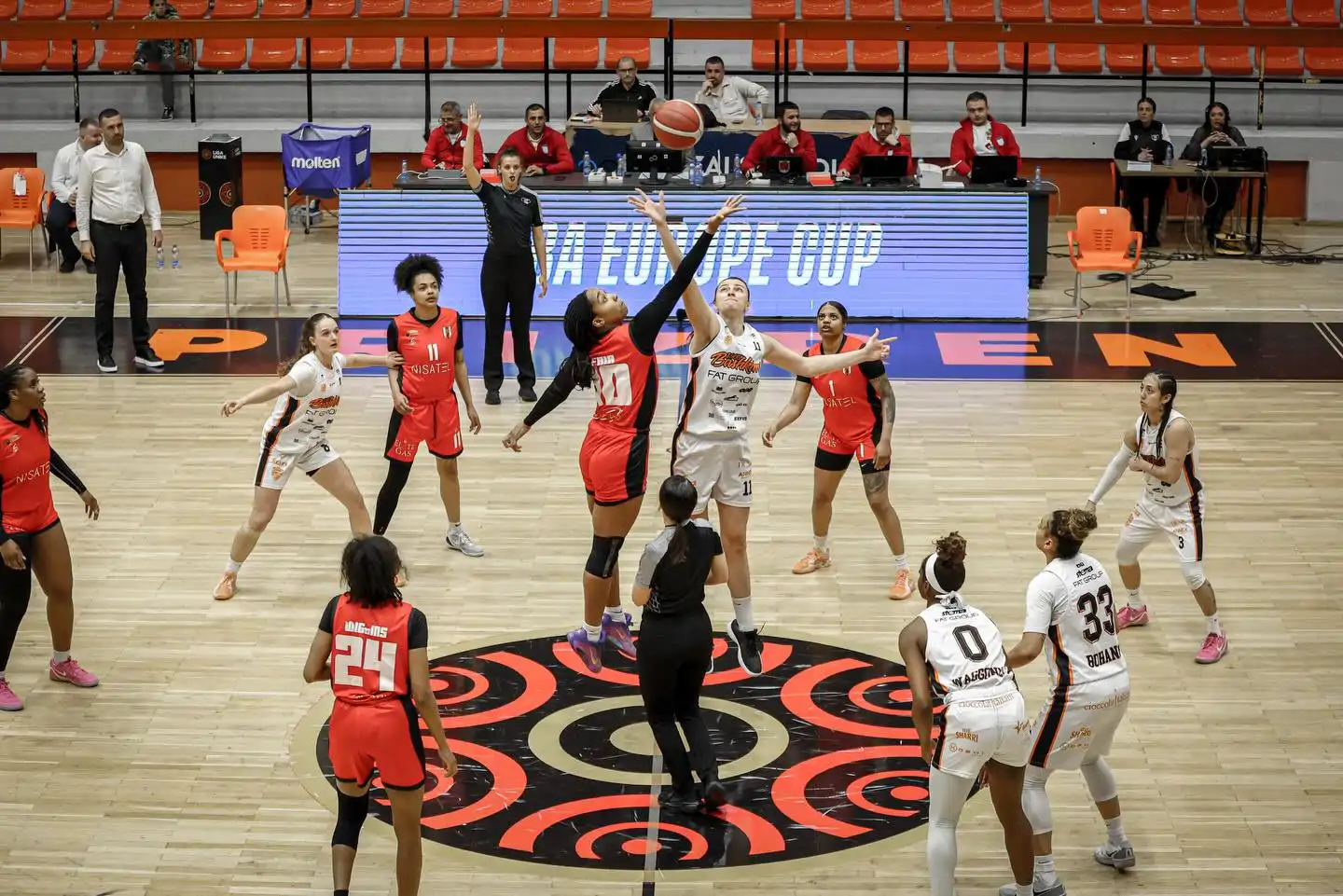 Pamje nga ndeshja e dytë gjysmëfinale në mes të KBF Bashkimi dhe KB Flamurtari 
