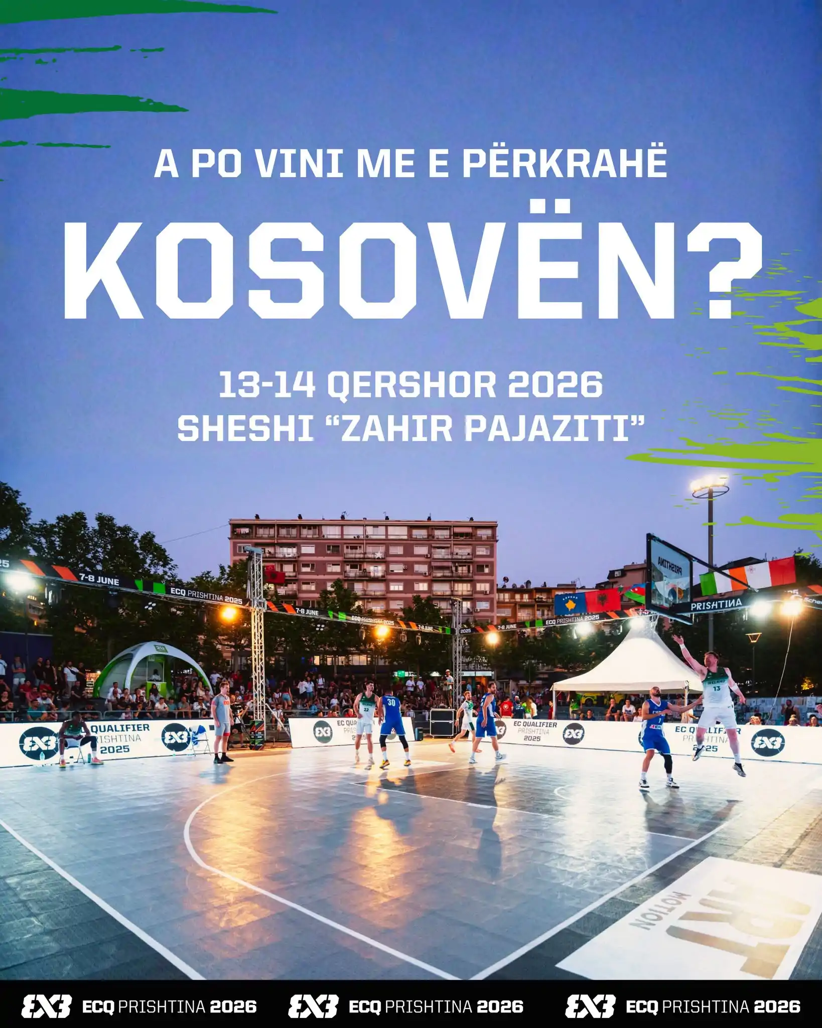 Prishtina, gati për spektaklin evropian të 3x3