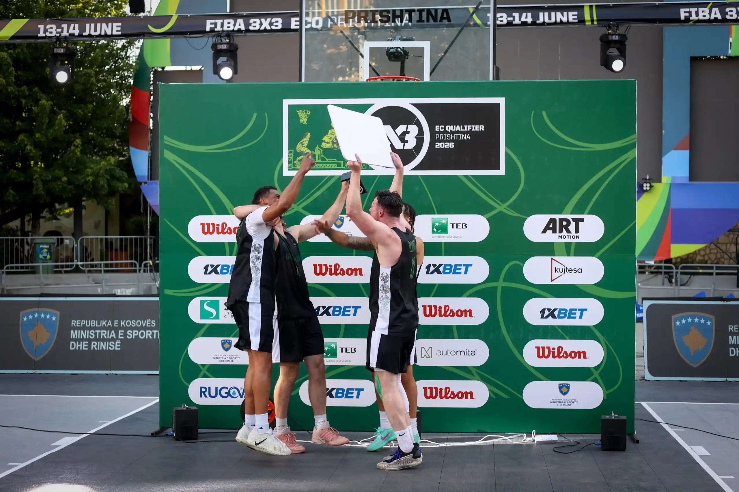 Azerbajxhani te femrat dhe Irlanda te meshkujt fitojnë në FIBA 3x3 ECQ Prishtina 2026