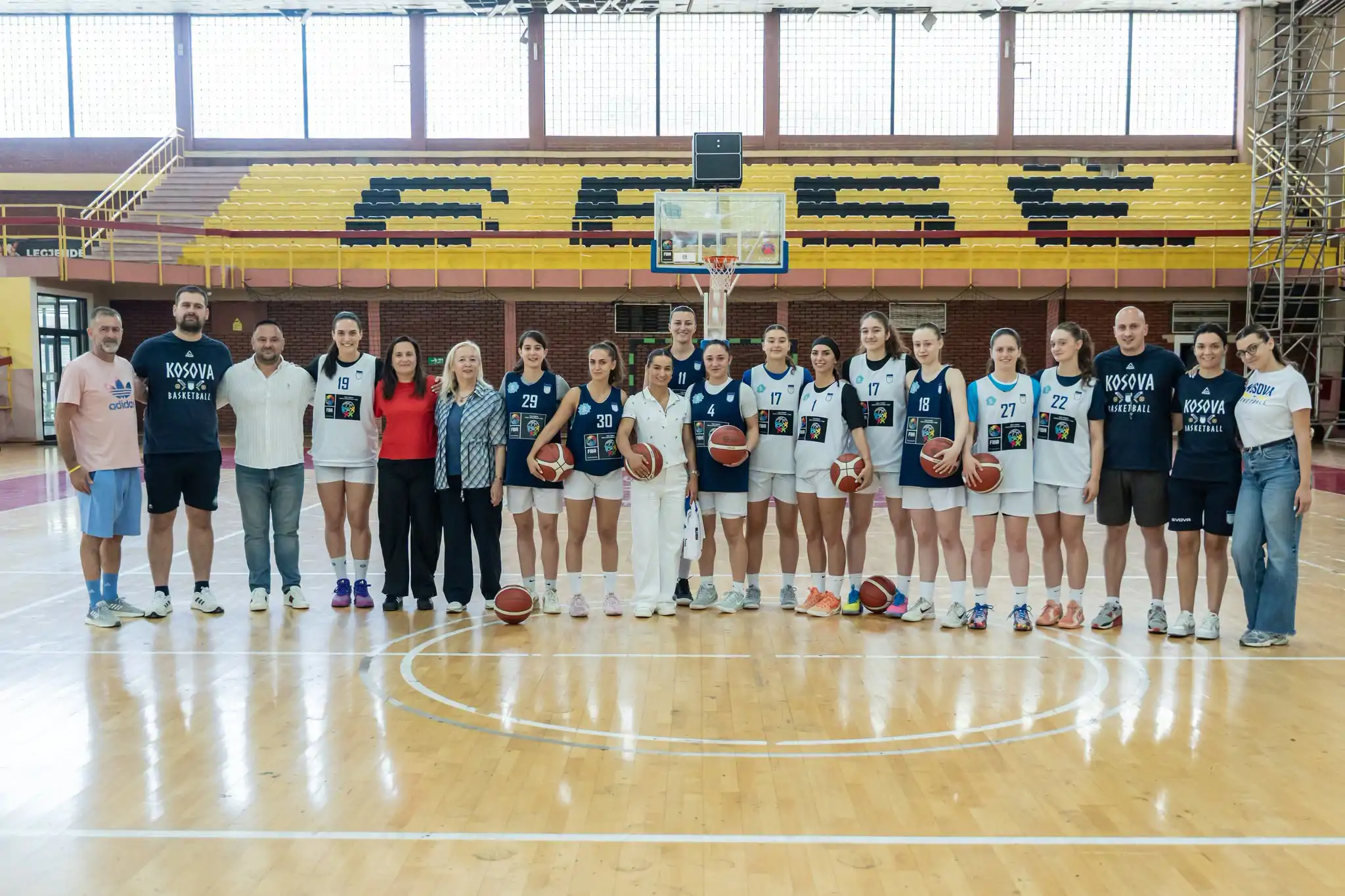 Vizita e Majlinda Kelmendit dhe Driton Kukës te Kosova A Femrat
