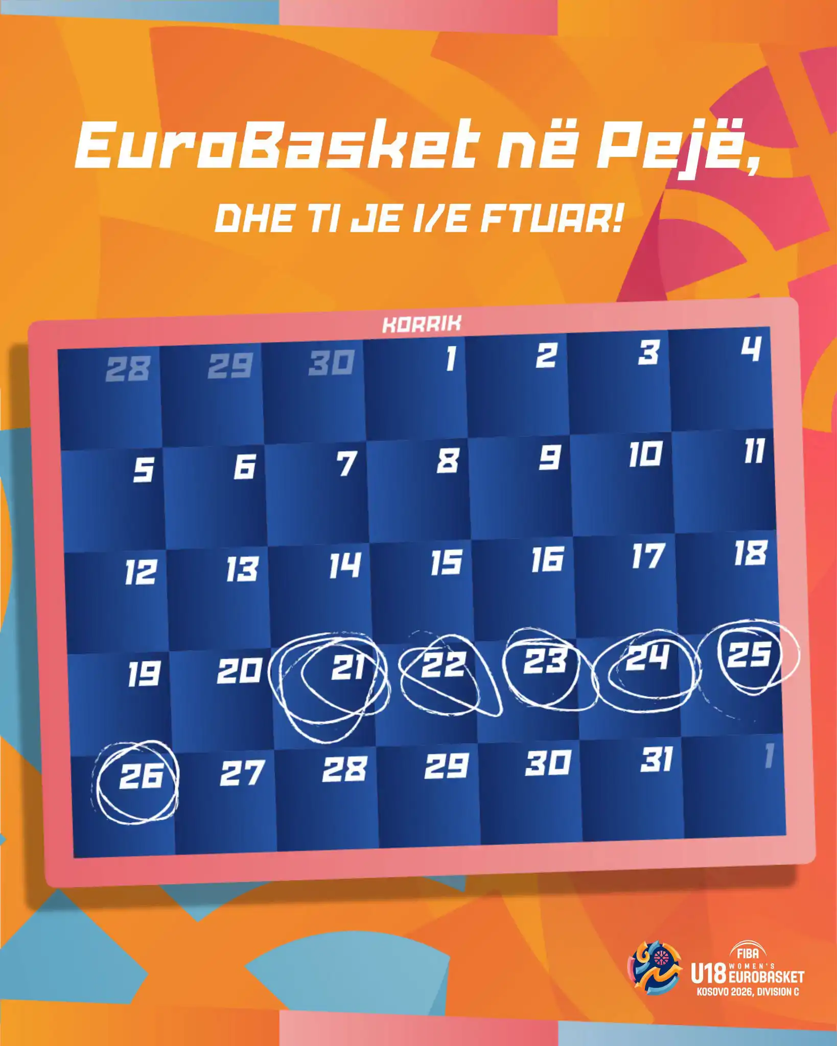 Peja, sërish qendër e basketbollit evropian
