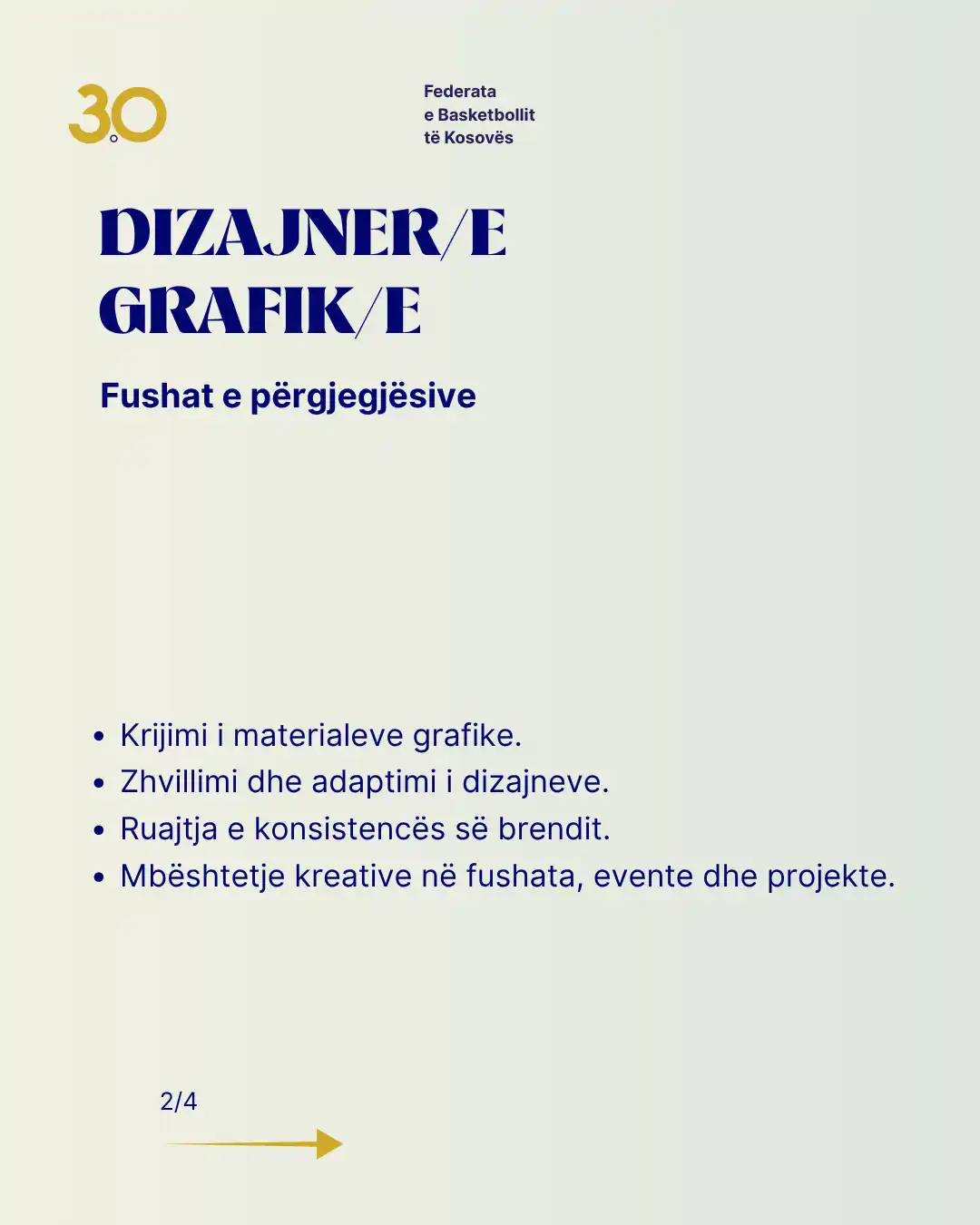 FBK hap konkurs pune për Dizajner/e Grafik/e