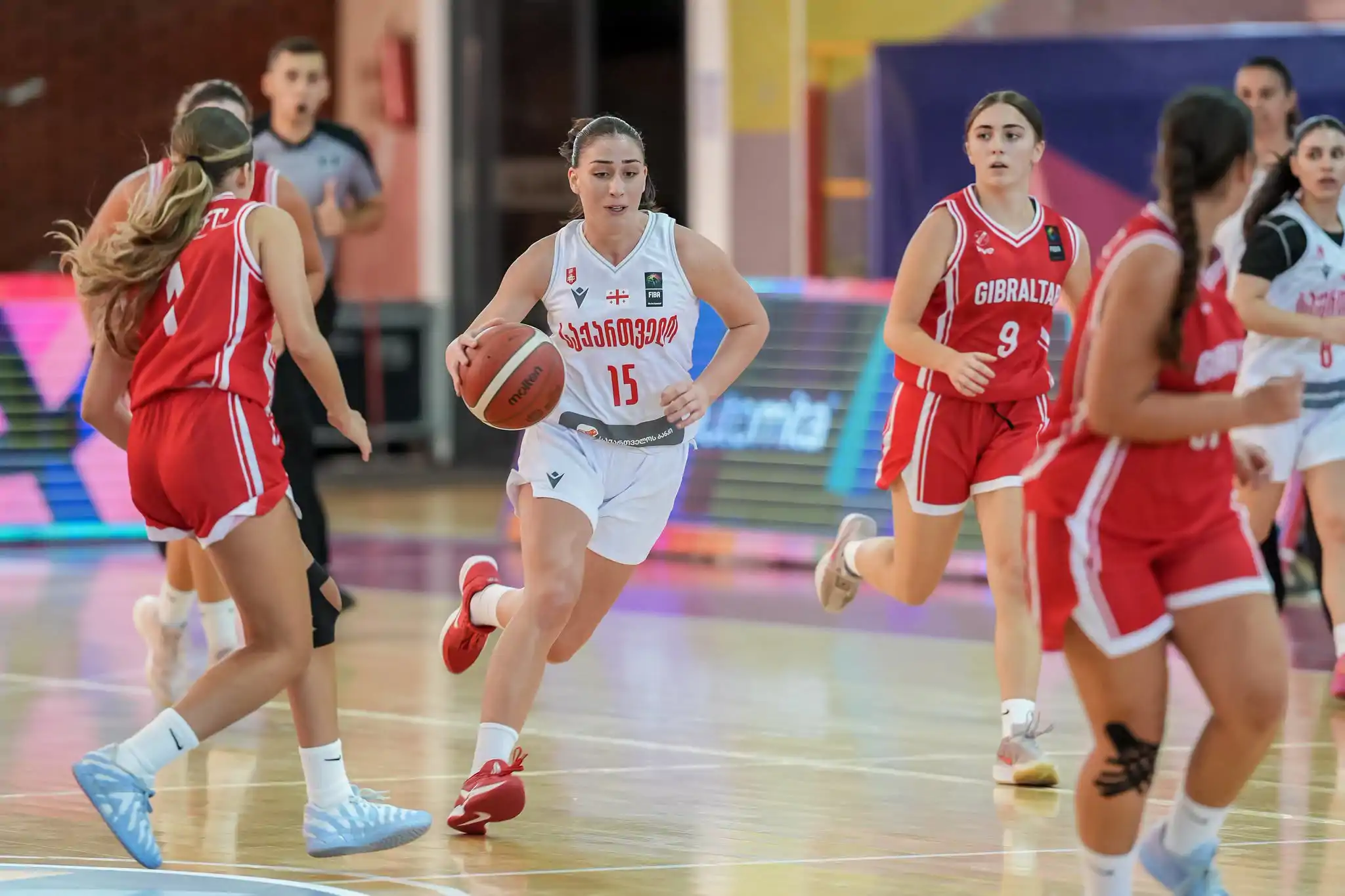 Albumi i ndeshjes Gjeorgjia-Gjibraltari, FIBA U18 Women’s, Divizioni C