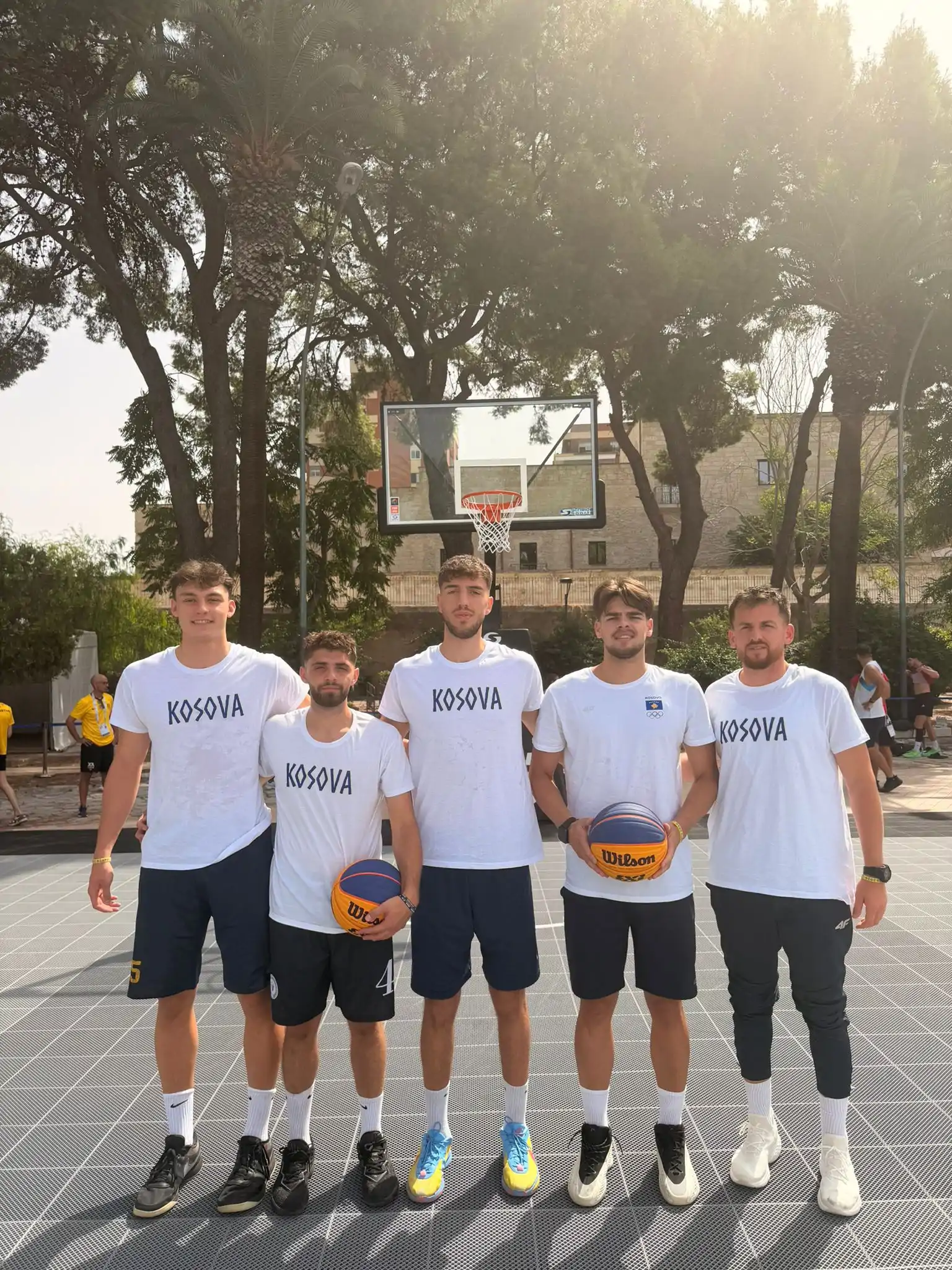 Basketball game